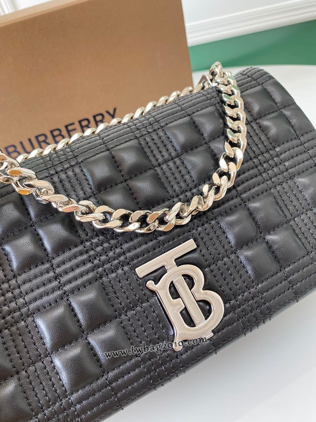 Burberry專門店新款羊皮小號TB蘿拉包 巴寶莉羔羊皮單肩斜挎女包 yxb1210